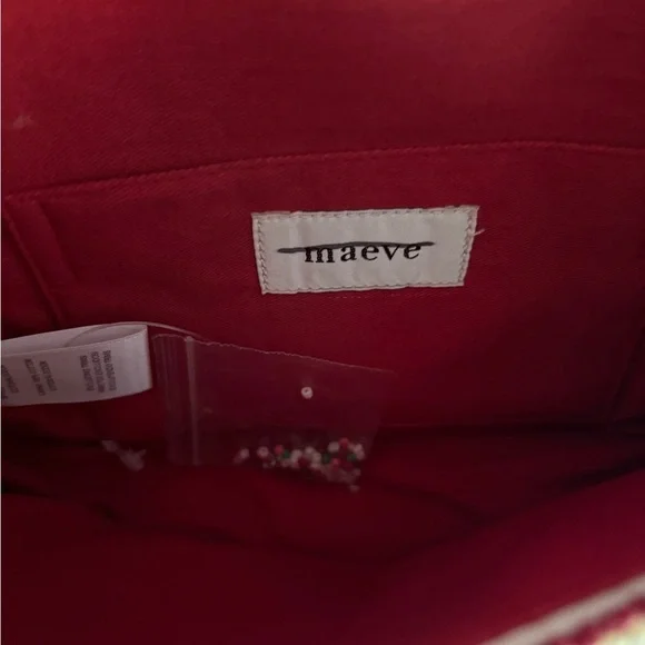 NWOT Maeve The Fiona Beaded Bag: Resort Edition - Picture 7 of 14